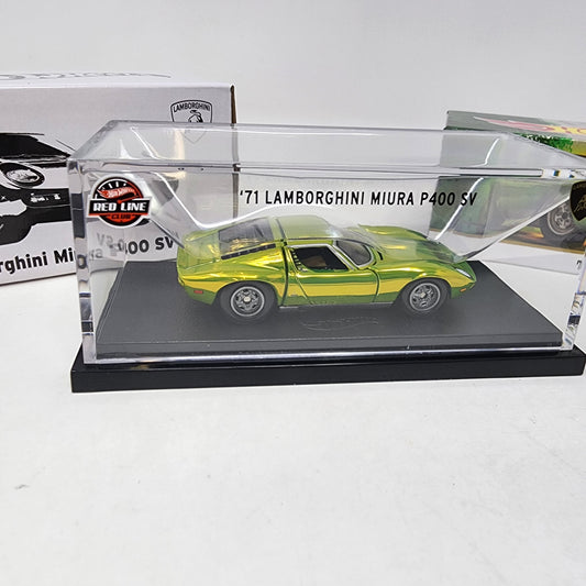 71 Lamborghini Miura P400 SV * Hot Wheels Red Line Club RLC Mattel Creations