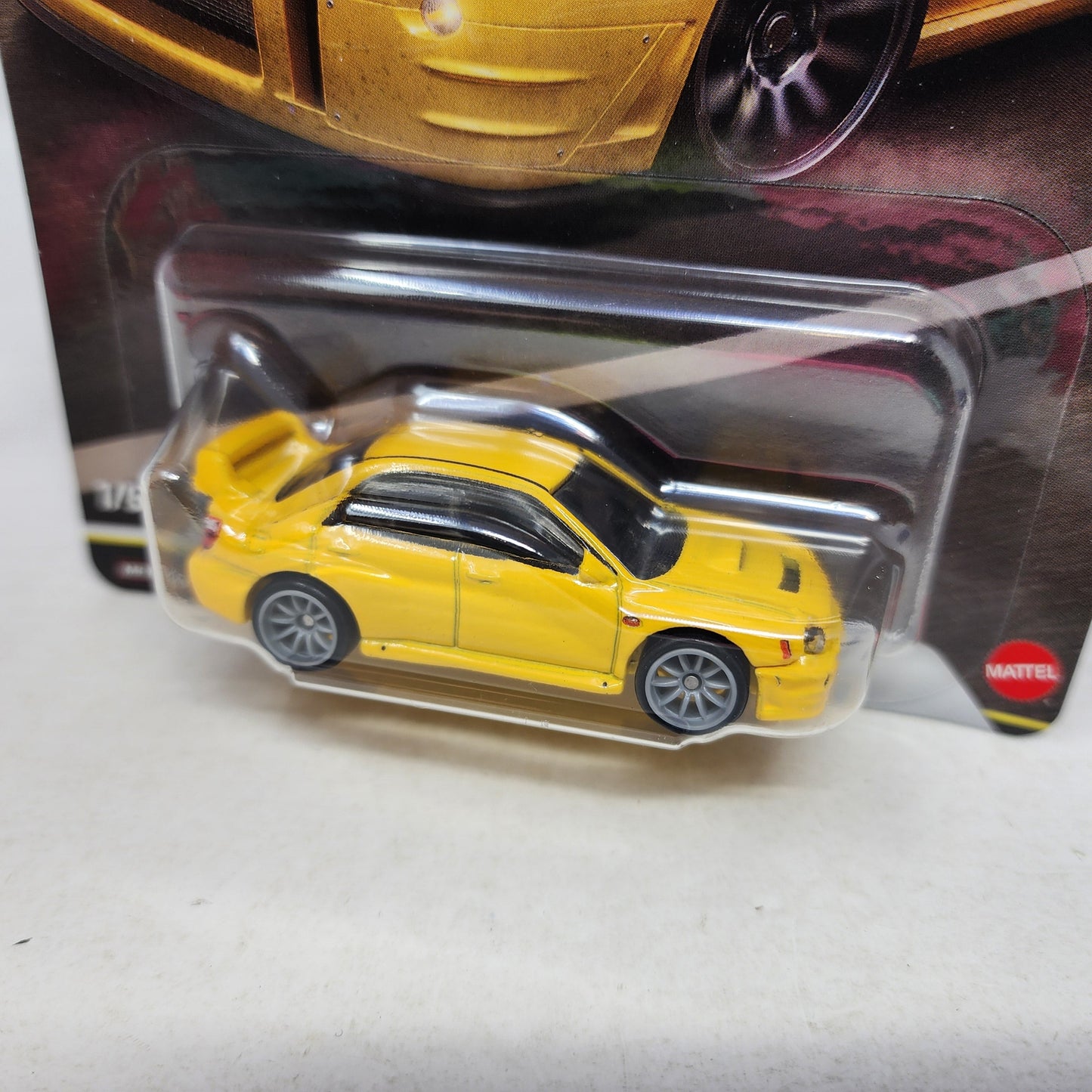 Subaru Impreza WRX * YELLOW * 2026 Hot Wheels Car Culture THRILL CLIMBERS * Case Q