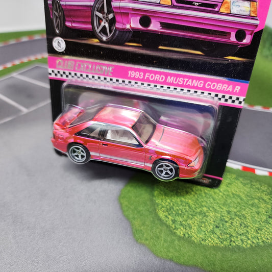 1993 Ford Mustang Cobra R * Pink Party Car * Hot Wheels Red Line Club RLC