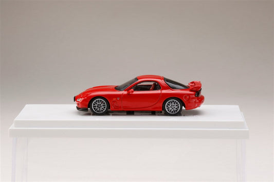 Hobby Japan 1:64 Mazda RX-7 FD3S Spirit R Type A in Vintage Red