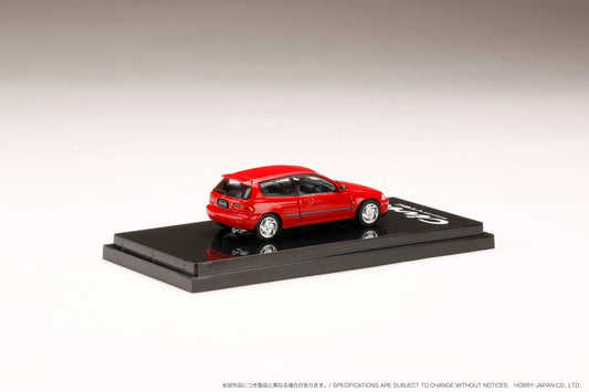 Hobby Japan 1:64 Honda Civic (EG6) SiR 鈪?with Engine Model in Milano Red