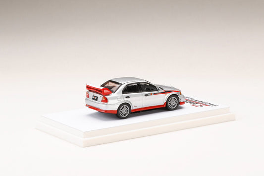 Hobby Japan 1:64 Mitsubishi Lancer GSR Evolution 6 Zero Fighter Silver (CP9A)