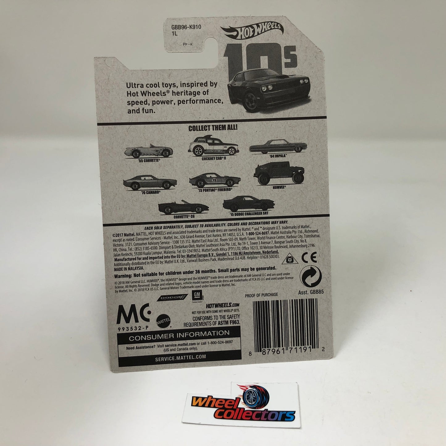 15 Dodge Challenger SRT * Purple * Hot Wheels Target Decades Series