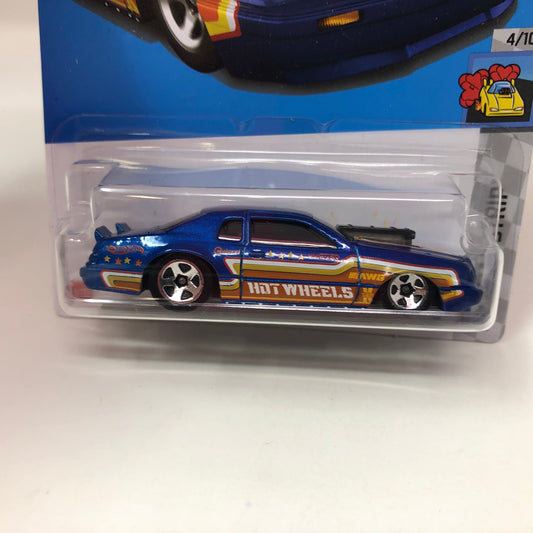 86 Ford Thunderbird Pro Stock #107 * Blue * 2023 Hot Wheels