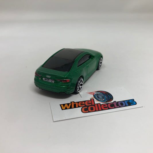 Audi RS 5 Coupe * Green * Hot Wheels Exotics European Series Loose 1:64 Scale
