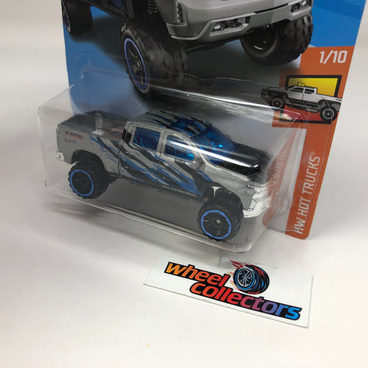 19 Chevy Silverado Trail Boss LT #83 * Kmart Only GREY * 2019 Hot Wheels