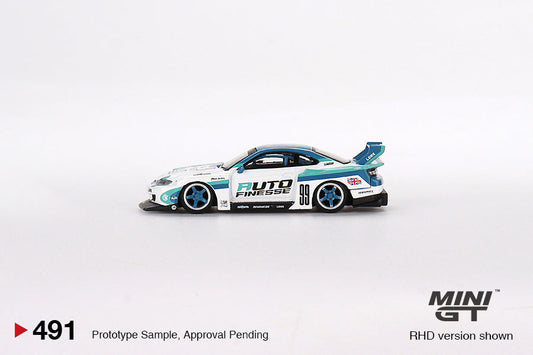 MINIGT 1:64 Nissan Silvia (S15) LBWK Super Silhouette Auto Finesse