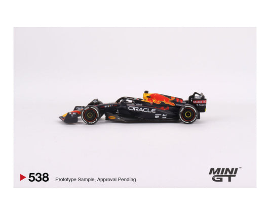 MINIGT 1:64 F1 Oracle Red Bull Racing RB18 #11 Sergio P茅rez 2022 Abu Dhabi Grand Prix 3rd Place