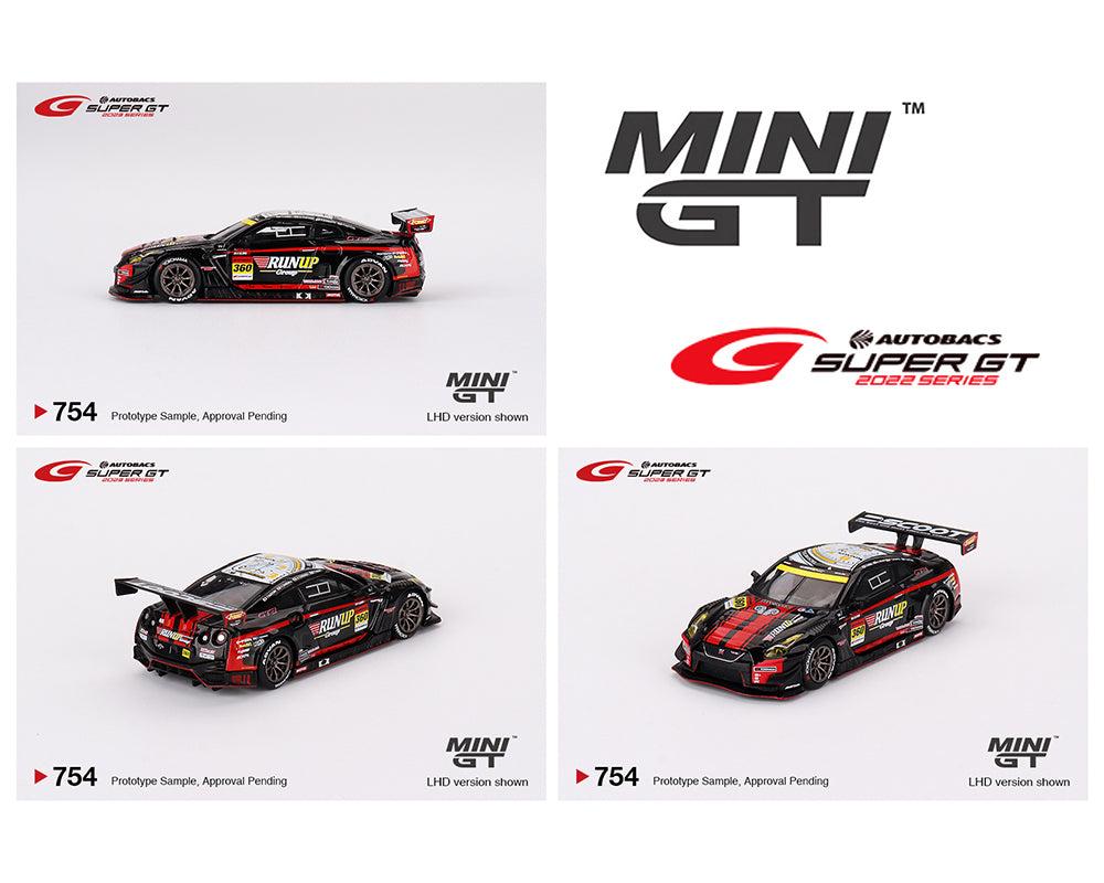 MINI GT 1:64 Super GT Series Nissan GT-R NISMO GT3 #360 鈥淩UNUP RIVAUX GT-R鈥?TOMEI SPORTS 2023