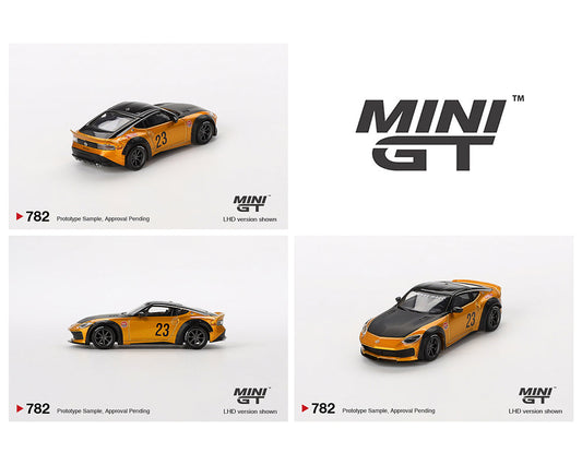 MINI GT 1:64 Nissan Z Pandem in Gold