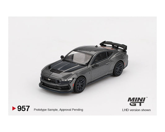 MINI GT 1:64 Ford Mustang Dark Horse 2024 in Carbonized Gray
