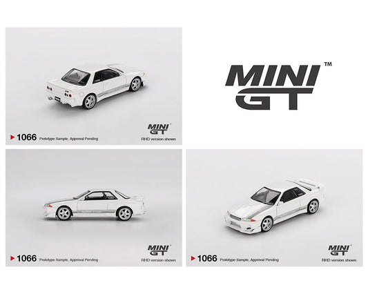 MINI GT 1:64 Nissan Skyline GT-R (R32) Combat C-I Veilside in White
