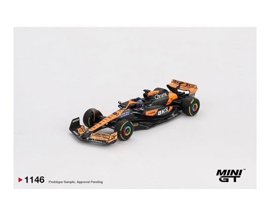 *PREORDER* MINI GT 1:64 McLaren MCL38 #81 Oscar Piastri 2024 F1 Hungarian GP Winner
