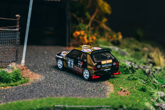 *PREORDER* Tarmac Works 1:64 Lancia Delta HF Integrale, ECR Piancavallo Rally 1993 Winner