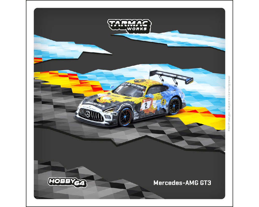 Tarmac Works 1:64 Mercedes-AMG GT3 #2 N眉rburgring 24h 2020