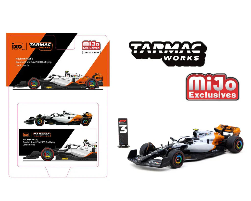 *PREORDER* Tarmac Works 1:64 McLaren MCL60 British Grand Prix 2023 鈥?Lando Norris