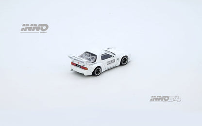 *PREORDER* INNO64 1:64 Mazda RX-7 (FC3S) "PANDEM" in White