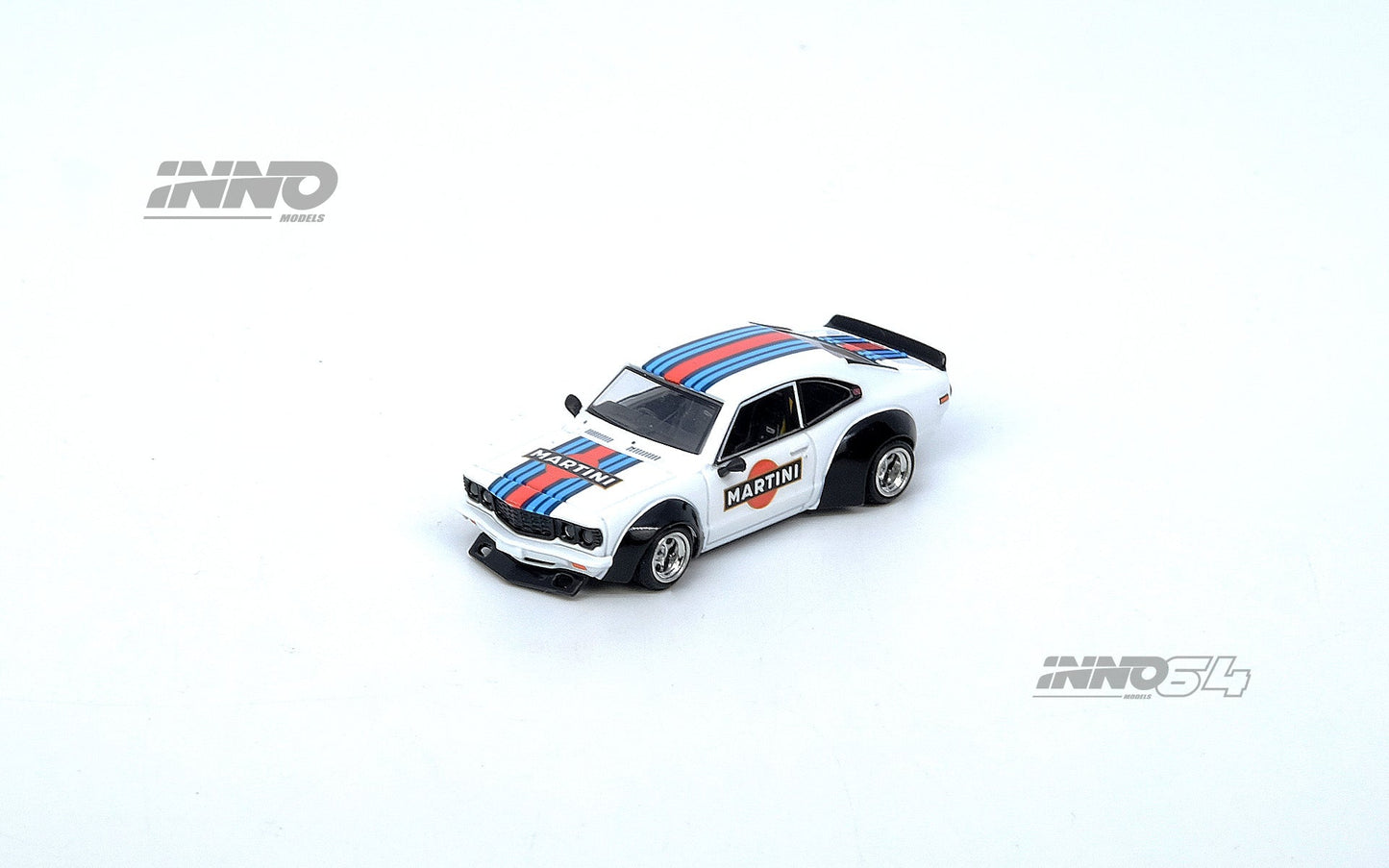 INNO64 1:64 Mazda RX-3 Savanna LBWK "MARTINI RACING"