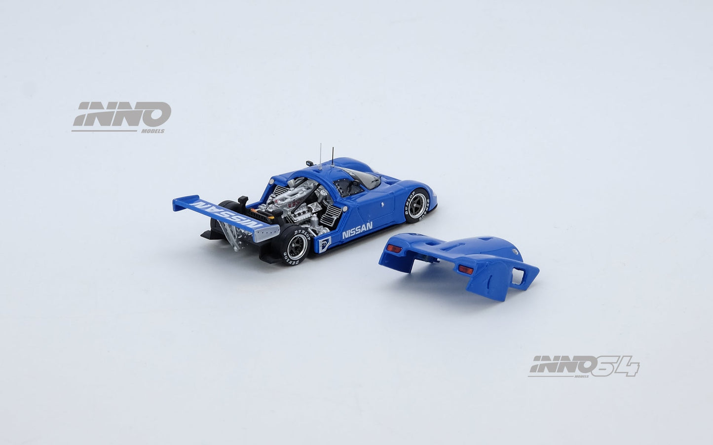 INNO64 1:64 Nissan R89C in Blue