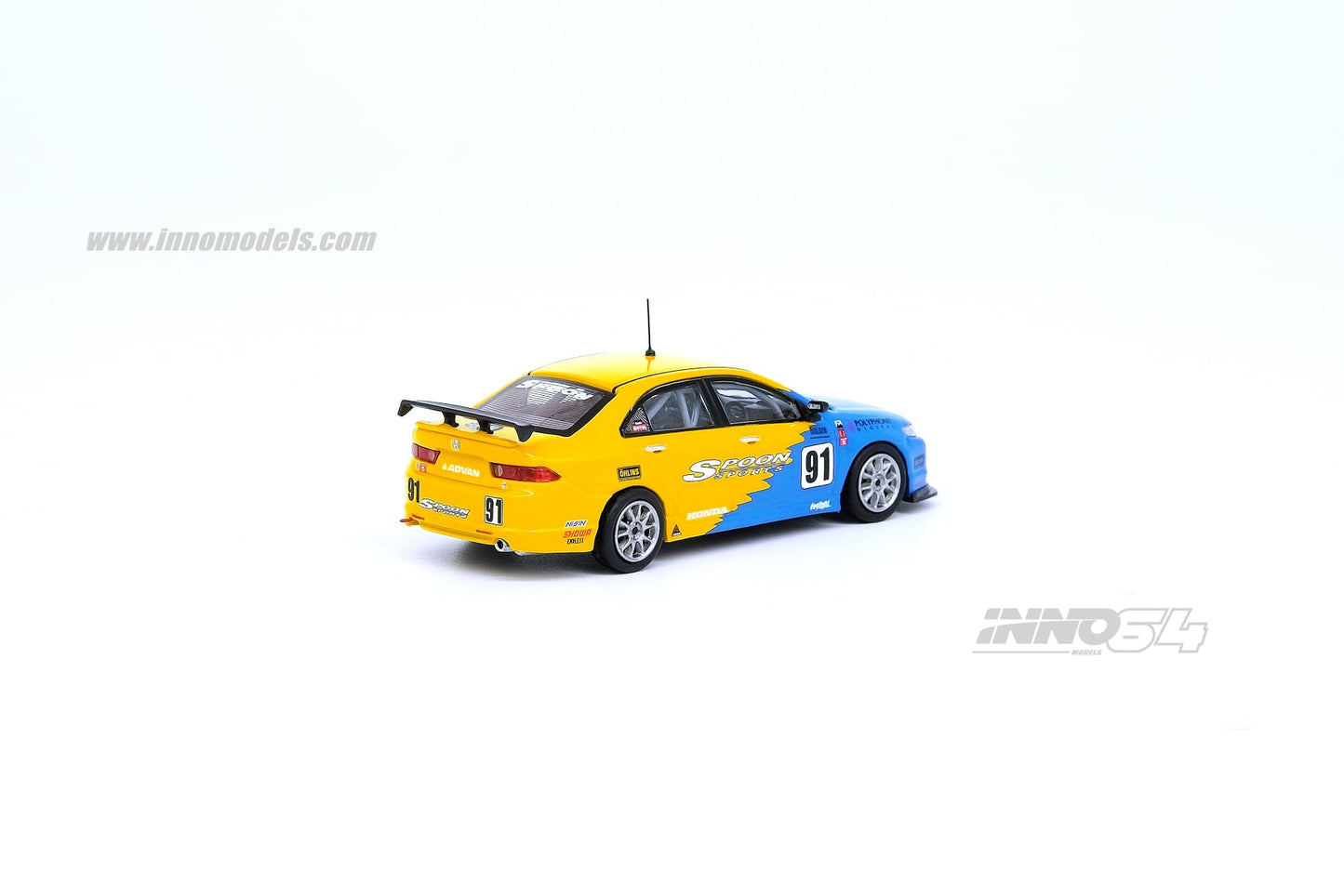 INNO Models 1:64 Honda Accord Euro-R (CL7) Spoon Sports
