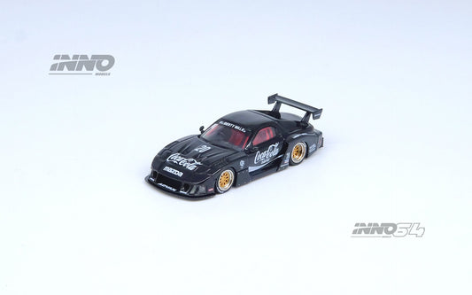 INNO64 1:64 Mazda RX7 (FD3S) LB-SUPER SILHOUETTE in Black