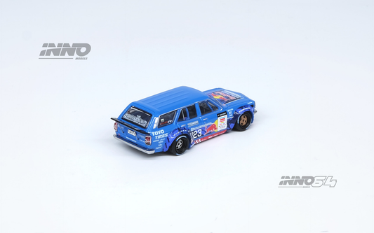 INNO64 1:64 Mazda RX-3 Station Wagon MAD MIKE D1GP Series 2024