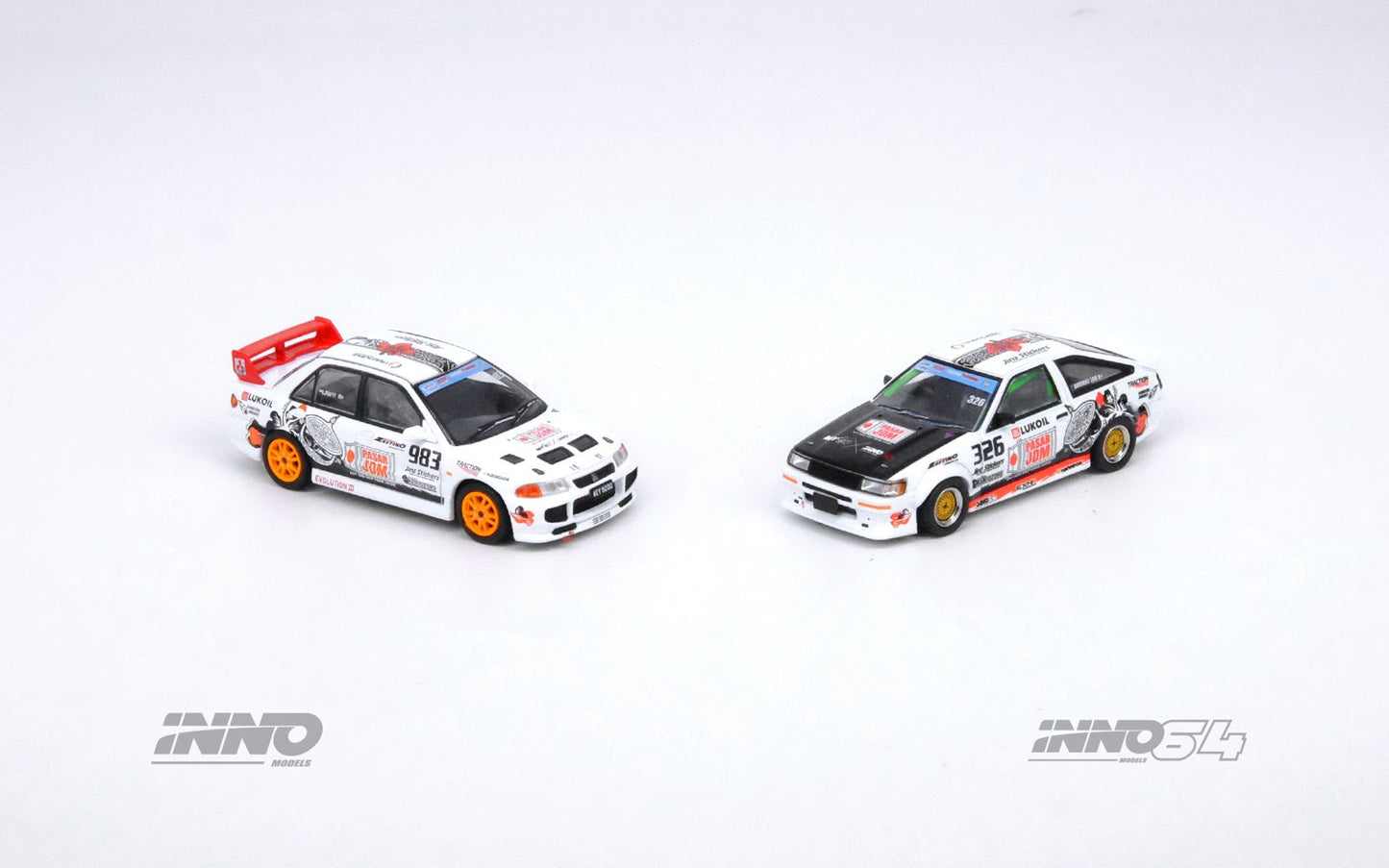 INNO64 1/64 Malaysia Special Edition "TRACKERZ RACING" Box Set Collection