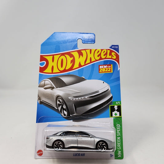 Lucid Air #147 * Silver * 2022 Hot Wheels Basic