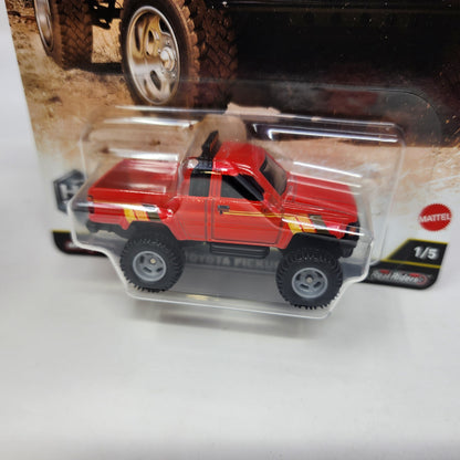 1987 Toyota Pickup Truck 1/5 * 2025 Hot Wheels Car Culture OFF ROAD Case H