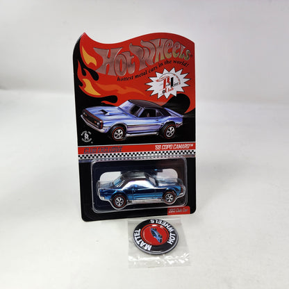 68 Copo Camaro BLUE * Hot Wheels Red Line Club RLC Exclusive