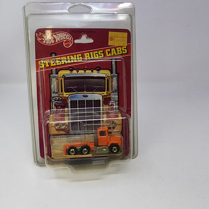 Peterbilt No 5672 * Orange * 1982 Hot Wheels Hong Kong Steering Rigs