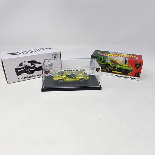 71 Lamborghini Miura P400 SV * Hot Wheels Red Line Club RLC Mattel Creations