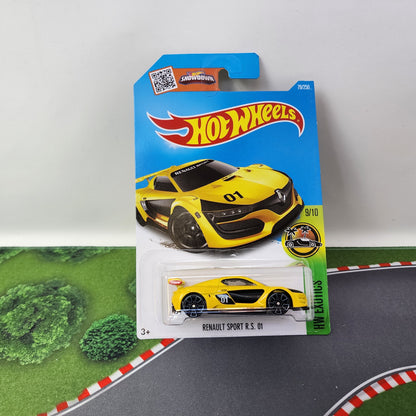 Renault Sport RS 01 #79 * Yellow * 2016 Hot Wheels