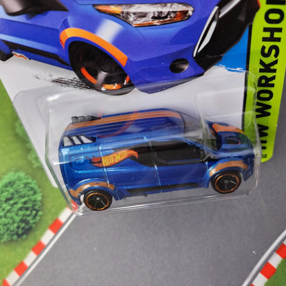 Ford Transit Connect #210 * Blue * 2014 Hot Wheels