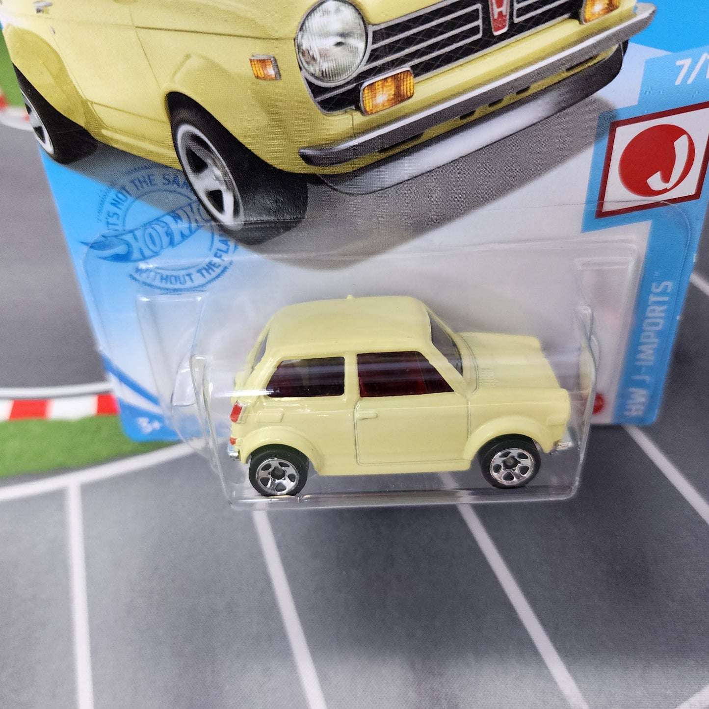 Custom '70 Honda N600 #187 * Yellow * 2021 Hot Wheels