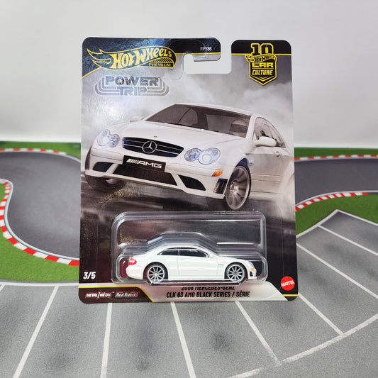 2008 Mercedes-Benz CLK 63 AMG * 2026 Hot Wheels Car Culture POWER TRIP Case R
