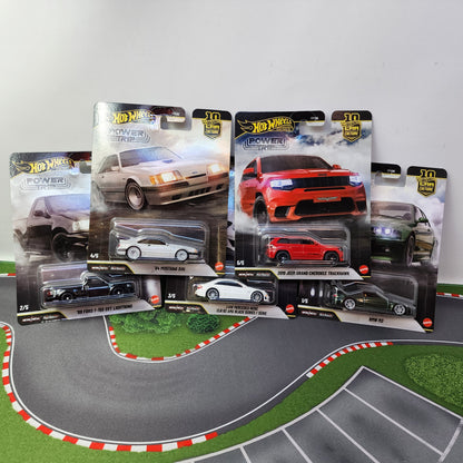 NEW! POWER TRIP * 5 Car Set * 2026 Hot Wheels Car Culture Power Trip Case R