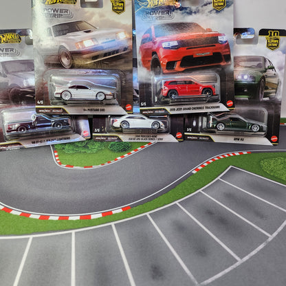 NEW! POWER TRIP * 5 Car Set * 2026 Hot Wheels Car Culture Power Trip Case R