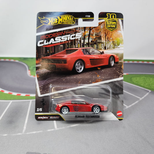 Ferrari Testarossa * 2026 Hot Wheels Car Culture Modern Classics Case S