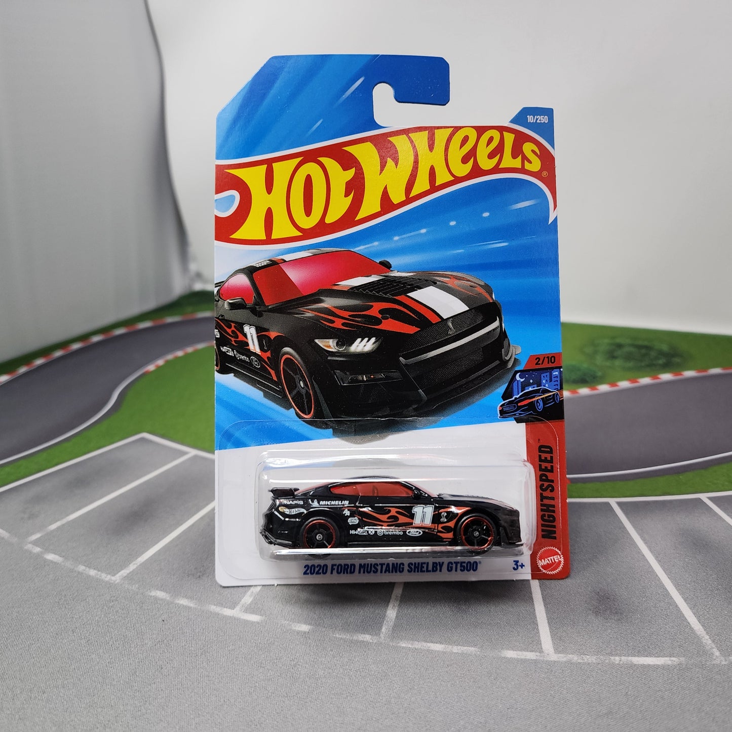 2020 Ford Mustang Shelby GT500 #10 * Black * 2026 Hot Wheels Case G
