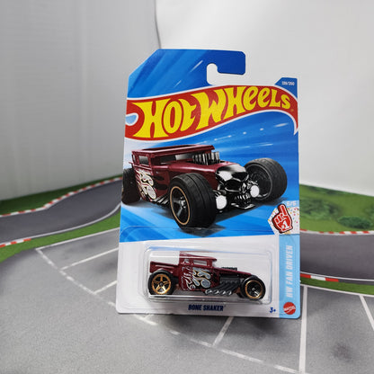 Bone Shaker #139 * Burgundy * 2026 Hot Wheels Case G