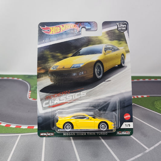 Nissan 300ZX Twin Turbo * Yellow * Hot Wheels Pop Culture Modern Classics
