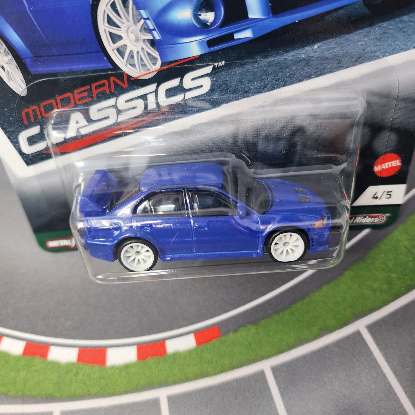 Mitsubishi Lancer Evolution VI * Blue * Hot Wheels Car Culture Modern Classics