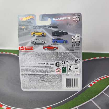 Mitsubishi Lancer Evolution VI * Blue * Hot Wheels Car Culture Modern Classics