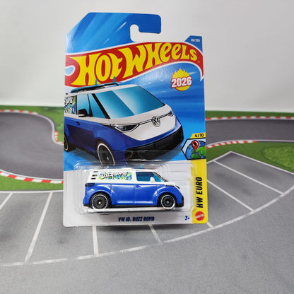 VW ID Buzz Bomb #86 * Blue * 2026 Hot Wheels Case J