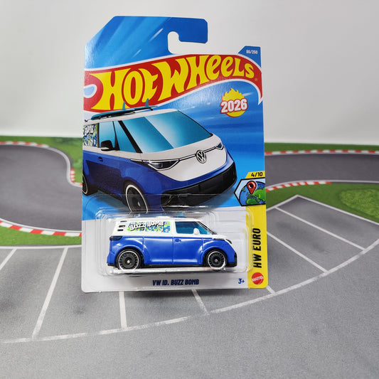 VW ID Buzz Bomb #86 * Blue * 2026 Hot Wheels Case J