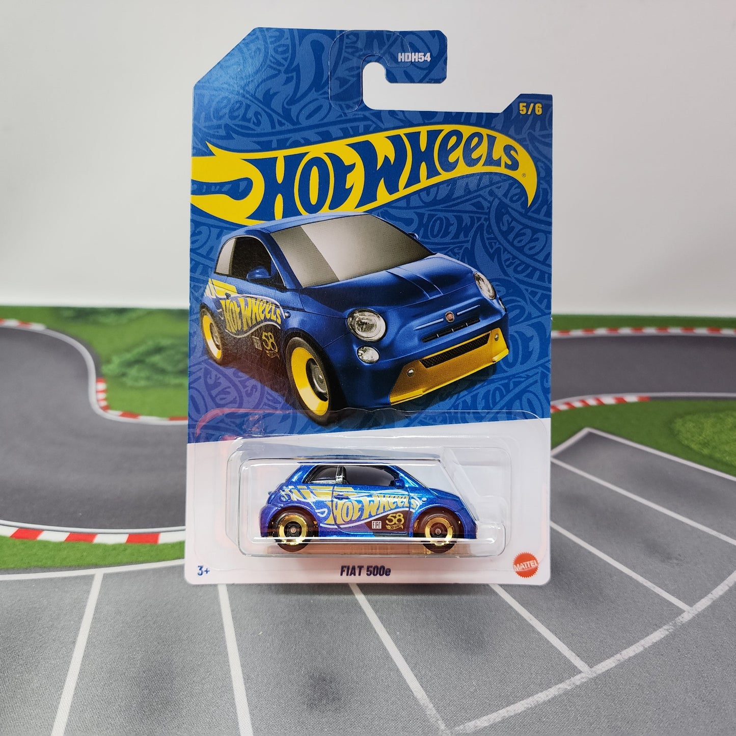Fiat 500e #5/6 * Pearl & Chrome Hot Wheels 58th Anniversary Mix 2