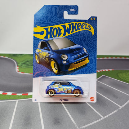 Fiat 500e #5/6 * Pearl & Chrome Hot Wheels 58th Anniversary Mix 2