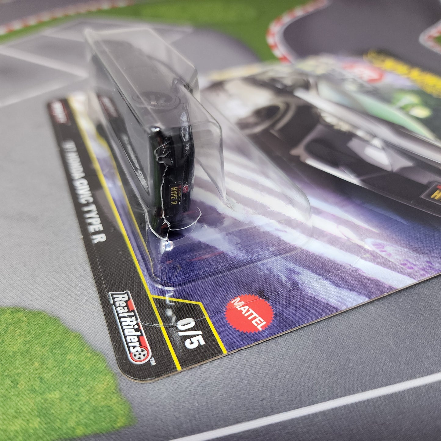 Bubble Crack * '07 Honda Civic Type R 0/5 * Black CHASE * Hot Wheels Car Culture Ronin Run II