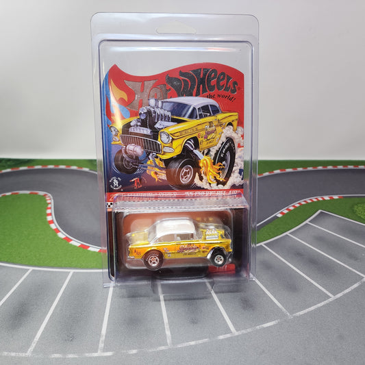 55 Chevy Bel air Gasser Blonde Selections 219 * Hot Wheels Red Line Club RLC
